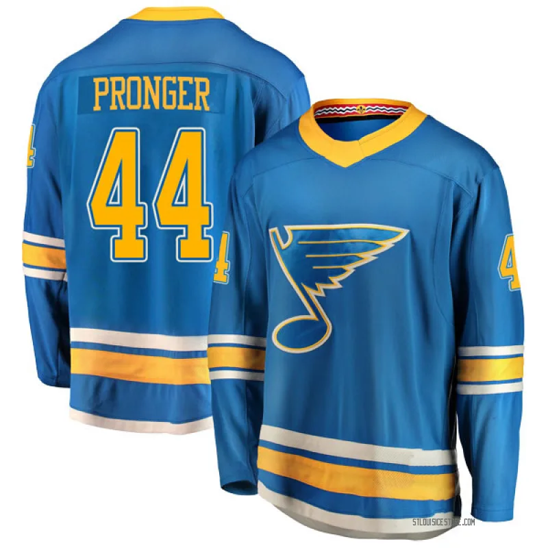 Blue Men's Chris Pronger St. Louis Blues Breakaway Alternate Jersey