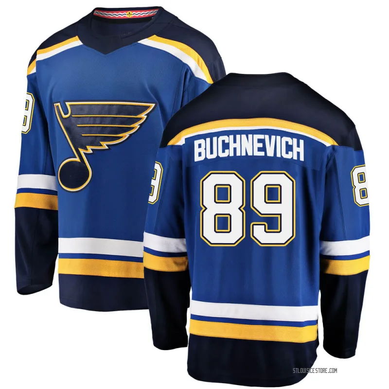 Blue Men's Pavel Buchnevich St. Louis Blues Breakaway Home Jersey