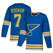 Blue Men's Red Berenson St. Louis Blues Authentic Alternate Jersey