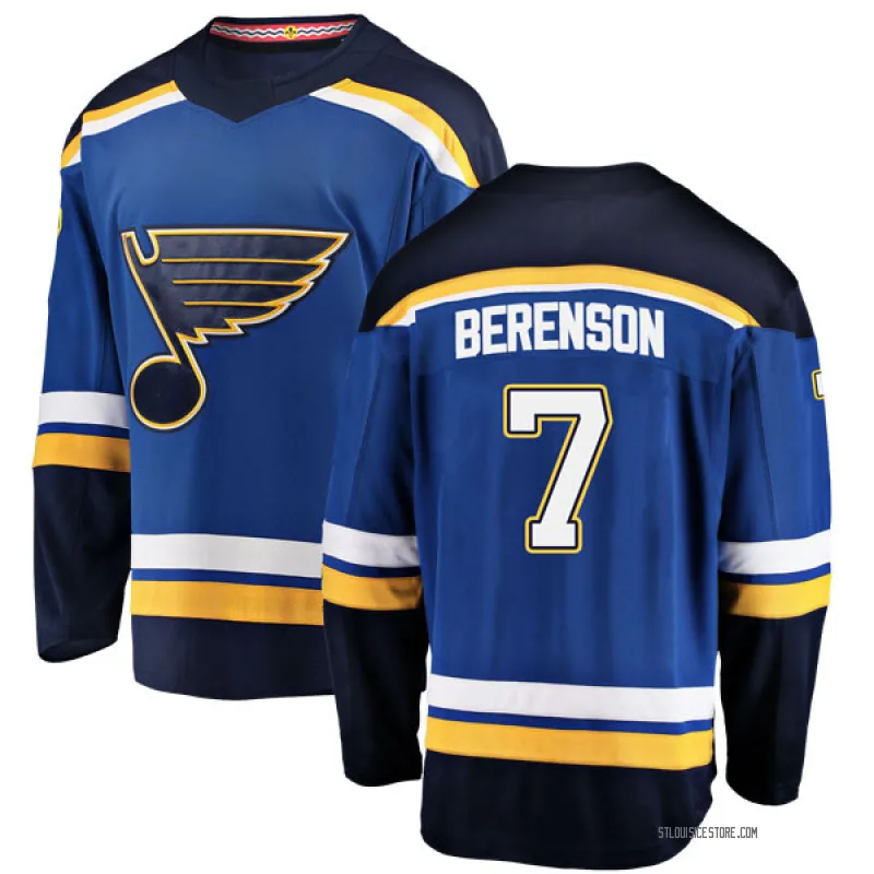 Blue Men's Red Berenson St. Louis Blues Breakaway Home Jersey