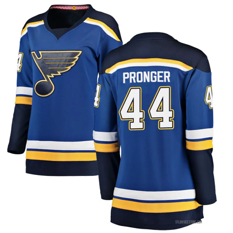 Blue Women's Chris Pronger St. Louis Blues Breakaway Home Jersey